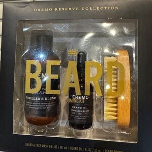 Cremo Reserve Collection Beard Grooming Kit -NIB‎